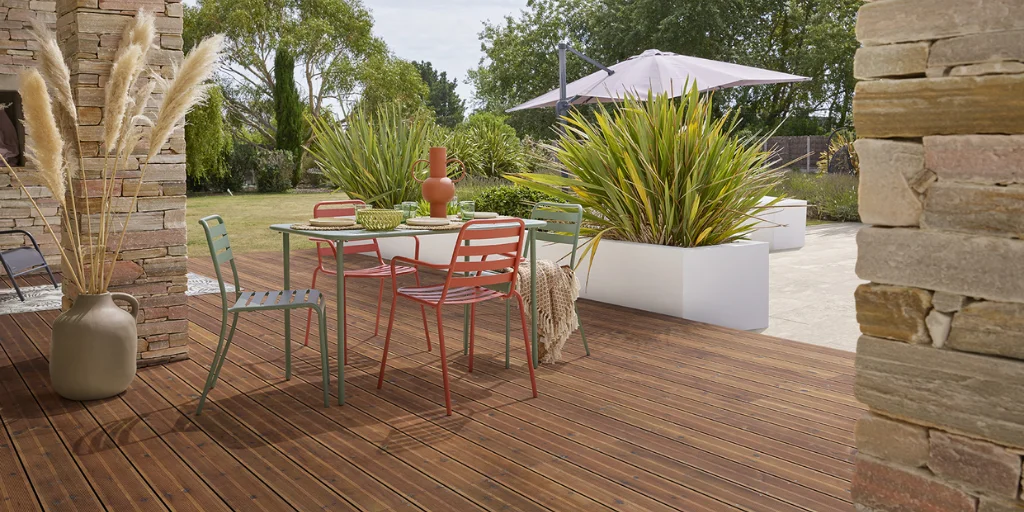 Terrasse en pin