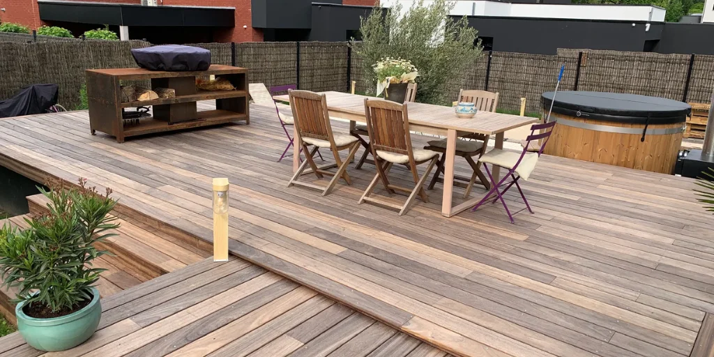 terrasse bois exotique IPE