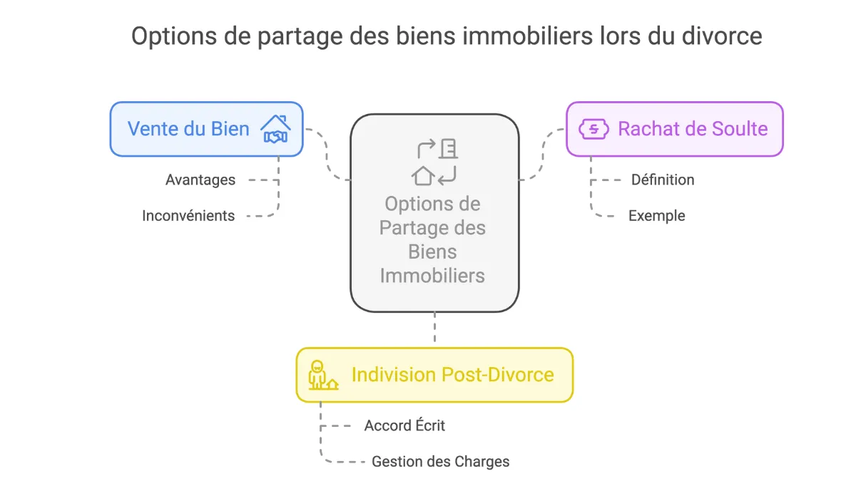 partage des biens immobiliers